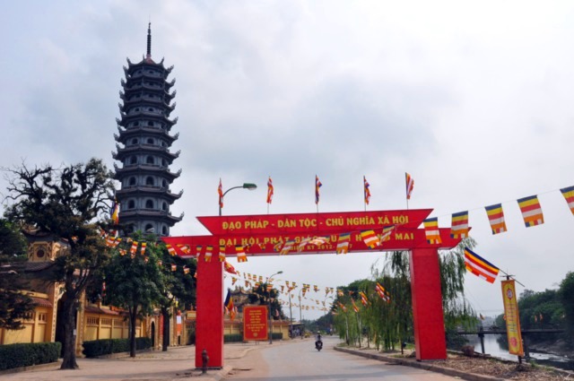 Hà Nội: Đại hội Phật giáo quận Hoàng Mai