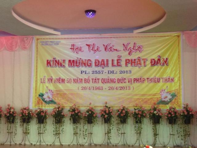 Hội thi văn nghệ Phật giáo huyện Vạn Ninh