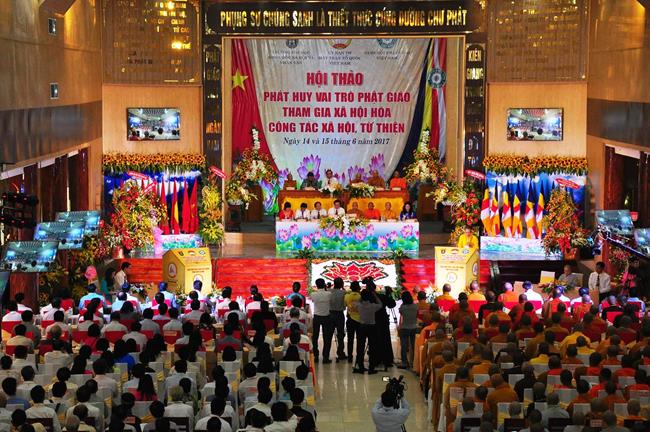 Khai mạc Hội thảo Phật giáo tham gia công tác xã hội và từ thiện