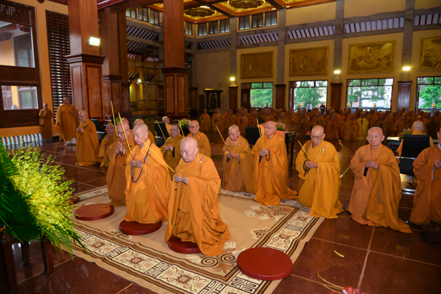 Phật giáo TP.HCM lần đầu tác Pháp An Cư tại Việt Nam Quốc Tự