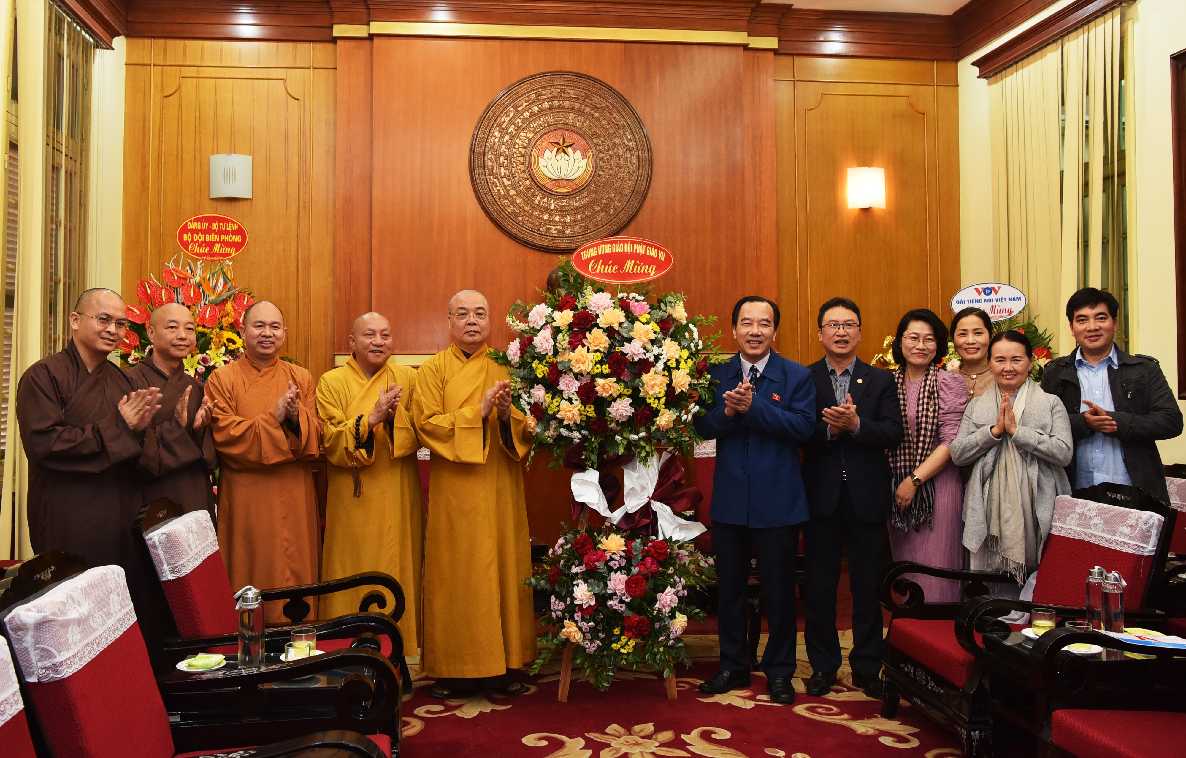 GHPGVN chúc mừng Ủy ban TƯ Mặt trận Tổ quốc Việt Nam nhân kỷ niệm 90 năm Ngày Truyền thống