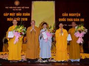 Hà Nội: Học viện PGVN gặp mặt đầu xuân Mậu Tuất