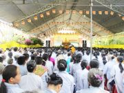 Gần 1.500 Phật tử tham dự khóa tu tại chùa Bình Nam