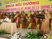 GS.TS. Lê Bá Trình trao đổi Kỹ năng thu thập và xử lý thông tin
