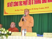 Phật giáo BR-VT sơ kết Phật sự 6 tháng đầu năm 2018