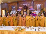 Chư tôn đức các Ban, Viện T.Ư khánh tuế đức Hòa thượng Chủ tịch HĐTS