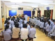 HT.Thích Bảo Nghiêm thăm lớp học Phật pháp Cư Sĩ Áo Lam TP Nha Trang