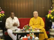 GHPGVN đón tiếp phái đoàn Bộ Phật giáo Sri Lanka