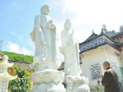 Thỉnh tượng Đức Phật A Di Đà và Bồ tát Quán Thế Âm tôn trí tại NPĐ Sơn Thủy