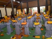 Lâm Đồng : Đại giới đàn Đạo Quang – Giới tử lãnh thọ giới pháp