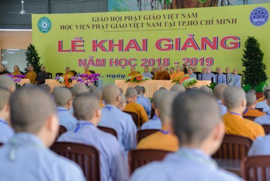 TP.HCM: Học viện PGVN khai giảng năm học mới 2018-2019