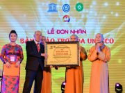 BR-VT: Thiền tôn Phật Quang trao tặng 1 tỷ đồng xây dựng Nhà Đoàn Kết tại Trường Sa