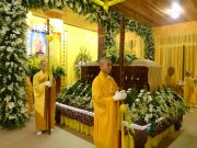 Lâm Đồng : Phụng thỉnh kim quan HT. Thích Toàn Đức an trí Giác linh đường