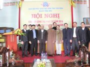 Tòa Giám mục GP Thái Bình thăm và chúc Tết BTS PG tỉnh