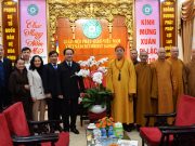 Ban Tôn giáo Chính phủ thăm và chúc Tết Giáo hội Phật giáo Việt Nam