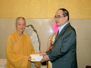Bí thư Thành uỷ Nguyễn Thiện Nhân chúc tết HT.Thích Trí Quảng