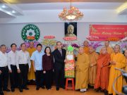 TP.HCM: Bí thư Thành ủy chúc tết Chư Tôn đức TƯGH