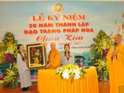 Nam Định: Lễ kỷ niệm 20 năm thành lập đạo tràng Pháp Hoa chùa Kim