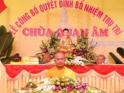 Quảng Ngãi: Lễ công bố và trao quyết định Tân trụ trì Chùa Quan Âm.