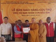 Giáo hội Phật giáo Việt Nam trao hàng cứu trợ tại Mozambique