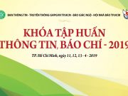 TP.HCM: Đã sẵn sàng cho Khoá tập huấn thông tin, báo chí năm 2019