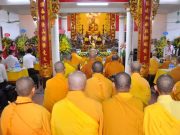 Trang nghiêm Đại lễ Phật đản PL2563 của Phật giáo quận Hoàng Mai