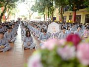 Hà Nội: Ngày thứ ba học hạnh “nhẫn nhục” trong khóa tu “theo Phật con an vui” tại chùa Bằng