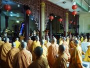 TP.HCM: Phật giáo Quận Tân Phú bố tát tụng giới tập trung