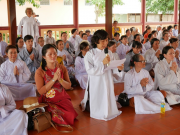 Tịnh Xá Trung Tâm, Pháp Viện Minh Đăng Quang cúng dàng Trường hạ tỉnh Vĩnh Long