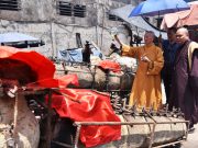 Nam Định: Lễ Sái tịnh rót đồng đúc đỉnh tháp chùa Bát Bửu Phật Đài -TP.HCM