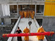 Hà Nội: Học viện PGVN Lễ Nhập trạch Tòa nhà Viên Quang – Cất nóc Khuê Văn Các