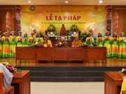 Hà Nội: Hạ trường Tùng Lâm Quán Sứ tổ chức Lễ Tạ Pháp