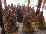 Thái Bình: Tăng Ni sinh cúng dàng các trường hạ trong tỉnh