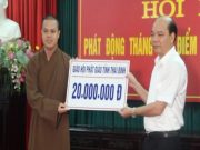 Thái Bình: Phật giáo tỉnh ủng hộ quỹ “Vì người nghèo”