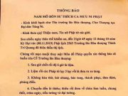 Thông cáo đặc biệt về tang lễ cố Đại Lão Hoà Thượng Thích Trí Quang