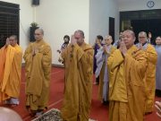 Tổng Thư ký HĐTS và Ban Văn hóa TW GHPGVN viếng Trưởng lão HT Thích Trí Quang