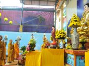 Hà Nội: Ngày đầu tiên của khóa tu Tịnh Độ tại chùa Bằng