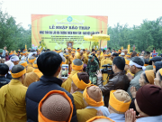 Nam Định: Lễ truy niệm, nhập bảo tháp nhục thân cố Trưởng lão Hòa thượng Thích Minh Tâm