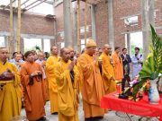 Hải Dương: Lễ thượng lương và an vị long cốt Đại Hùng Bảo Điện chùa Mục Sơn