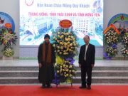 Thái Bình: PG tỉnh thăm và chúc mừng Giáng sinh tại Tòa Giám mục