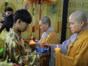 Hà Nội: Đại lễ khánh đản Đức Phật A Di Đà tại chùa Linh Quang