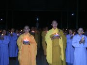 Bình Thuận: Trang nghiêm đêm hoa đăng mừng vía Đức Phật A Di Đà tại chùa Quảng Đức