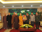 Các ban ngành thành phố chúc tết BTS GHPGVN Thành phố Hà Nội
