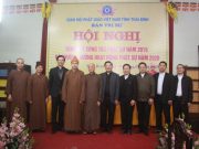 Tòa Giám mục GP Thái Bình thăm và chúc Tết BTS PG tỉnh