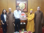 Thái Bình: BTS Phật giáo tỉnh chúc Tết các cơ quan