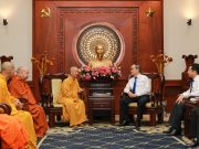 TP.HCM: Chư tôn đức BTS GHPGVN TP.HCM thăm và chúc tết lãnh đạo TP
