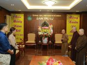 TP.HCM: Các Ban ngành chức năng thăm & chúc Tết đến chư Tôn đức BTS GHPGVN TP.HCM