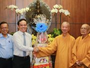 TP.HCM: Lãnh đạo Thành uỷ chúc Tết HT.Thích Trí Quảng