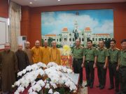 TP.HCM: Chư tôn đức BTS PG TP.HCM thăm và chúc tết lãnh đạo các ban ngành tại TP