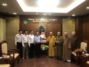 Lãnh đạo tỉnh Bến Tre thăm và chúc tết Chư tôn đức lãnh đạo PG TP